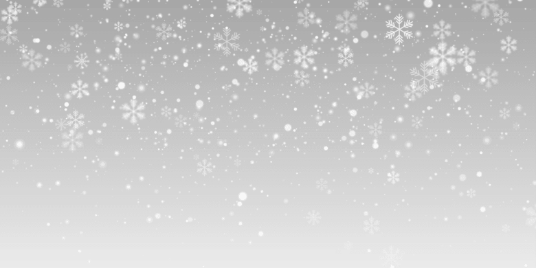Christmas background with snow and snowflakes